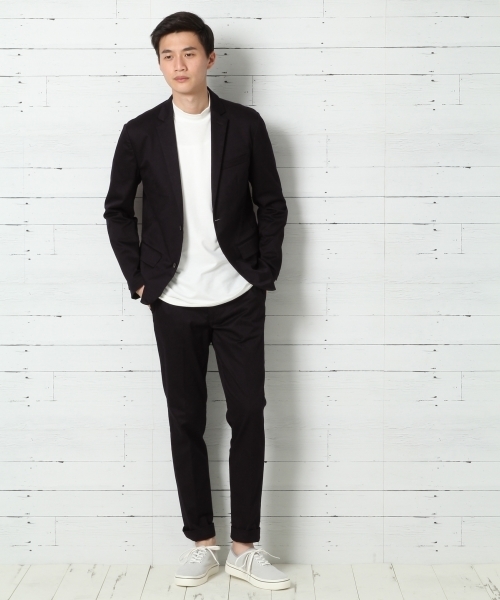 GLOBAL WORK(グローバルワーク)の「ストレッチスリムトラウザー/734027(その他パンツ・メンズ・カーキ/ベージュ/ネイビー/グレー/インディゴブルー・SMALL/LARGE/MEDIUM/X-LARGE)」の7枚目の写真