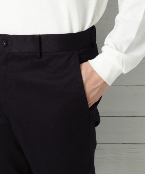 GLOBAL WORK(グローバルワーク)の「ストレッチスリムトラウザー/734027(その他パンツ・メンズ・カーキ/ベージュ/ネイビー/グレー/インディゴブルー・SMALL/LARGE/MEDIUM/X-LARGE)」の13枚目の写真
