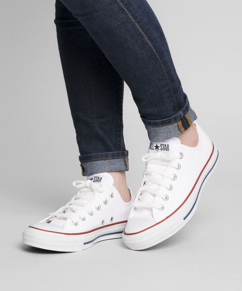 CONVERSE（コンバース）の「【CONVERSE】通気性抜群☆キャンバス×ローカットスニーカー/オールスター OX（スニーカー・レディース・ブラック/ブラック系その他/ホワイト/ホワイト系その他/レッド/ネイビー・22/24.5/25/23.5/24/23/22.5/25.5/26.5）」の3枚目の写真