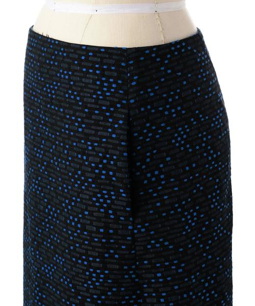 Drawer（ドゥロワー）の「Drawer BLK*BLUEスカート（スカート）」 - WEAR