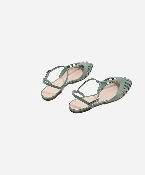 CHARLES & KEITH（チャールズ & キース）の「カットアウトサンダル / CUT-OUT SANDALS（サンダル・レディース・グリーン/レッド/ブラック・23cm/24cm/23.5cm/22.5cm/24.5cm）」の8枚目の写真