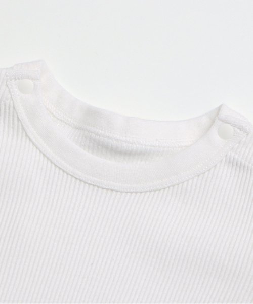 apres les cours(アプレレクール)の「ビスチェ付きカバーオール(ロンパース・キッズ・ブルー/グレー・70/80)」の9枚目の写真