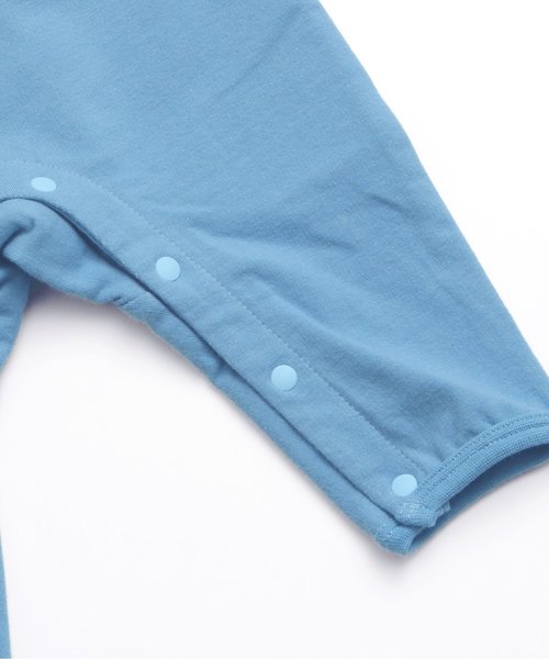 apres les cours(アプレレクール)の「ビスチェ付きカバーオール(ロンパース・キッズ・ブルー/グレー・70/80)」の11枚目の写真