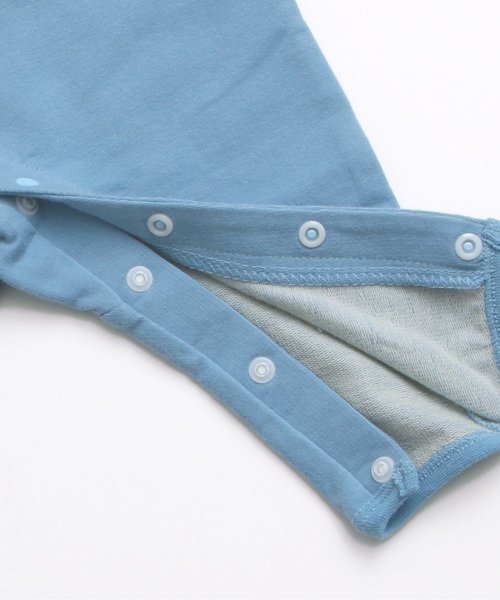 apres les cours(アプレレクール)の「ビスチェ付きカバーオール(ロンパース・キッズ・ブルー/グレー・70/80)」の14枚目の写真