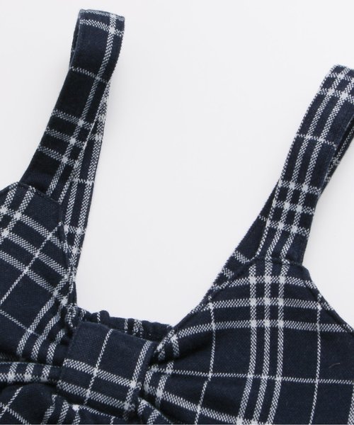 apres les cours(アプレレクール)の「ビスチェ付きカバーオール(ロンパース・キッズ・ブルー/グレー・70/80)」の15枚目の写真