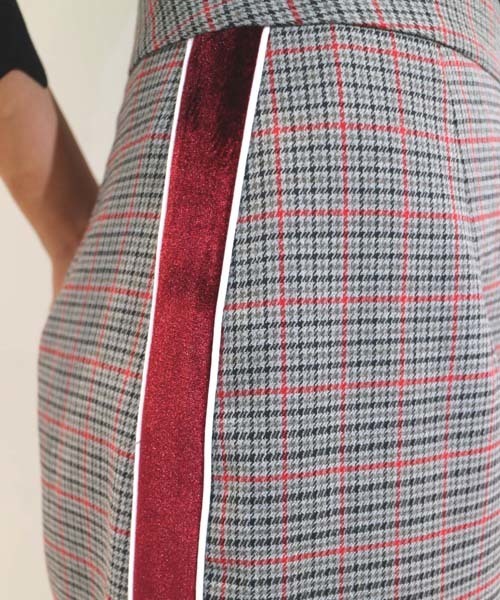 FREE'S MART（フリーズマート）の「◆サイドラインチェックペンシルスカート（スカート・レディース・グレー系その他/ホワイト系その他・MEDIUM/SMALL）」の14枚目の写真