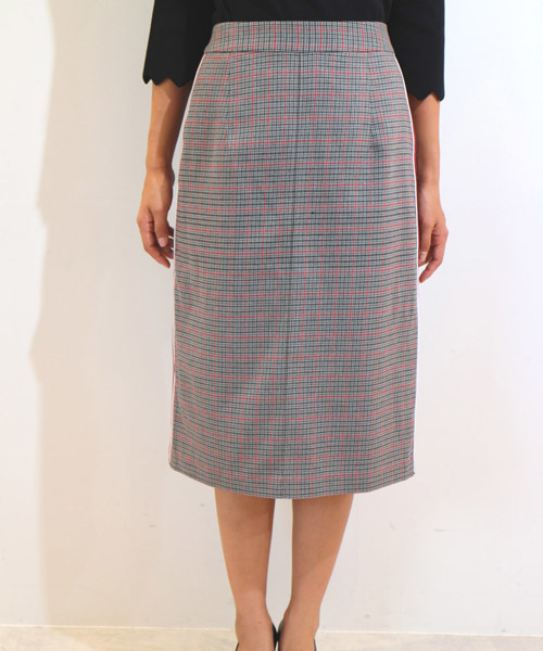 FREE'S MART（フリーズマート）の「◆サイドラインチェックペンシルスカート（スカート・レディース・グレー系その他/ホワイト系その他・MEDIUM/SMALL）」の15枚目の写真