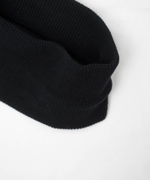 KAIKO（カイコー）の「KAIKO KNIT HAIR BAND（ヘアバンド・メンズ・ブラック/ネイビー/グレー/オフホワイト/マスタード・FREE）」の14枚目の写真
