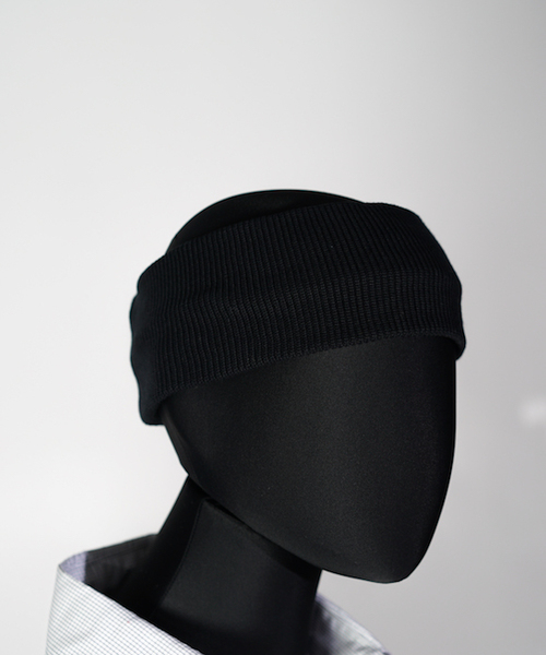 KAIKO（カイコー）の「KAIKO KNIT HAIR BAND（ヘアバンド・メンズ・ブラック/ネイビー/グレー/オフホワイト/マスタード・FREE）」の19枚目の写真