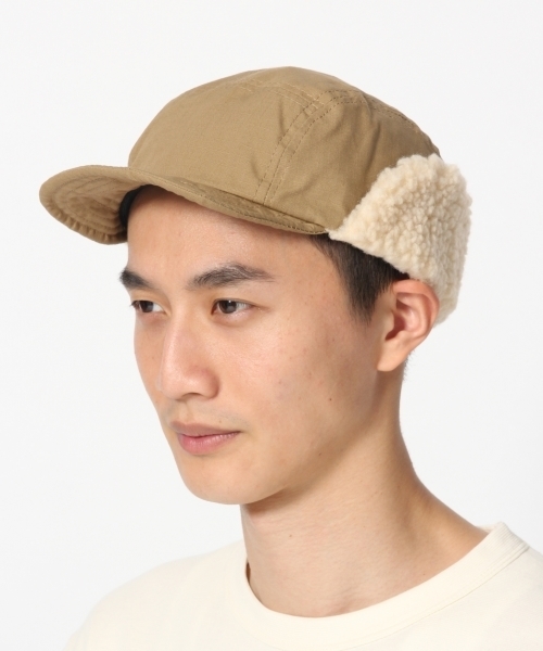 GLOBAL WORK(グローバルワーク)の「ボアキャップ/763678(キャップ・メンズ・ブラック/ベージュ・FREE)」の2枚目の写真