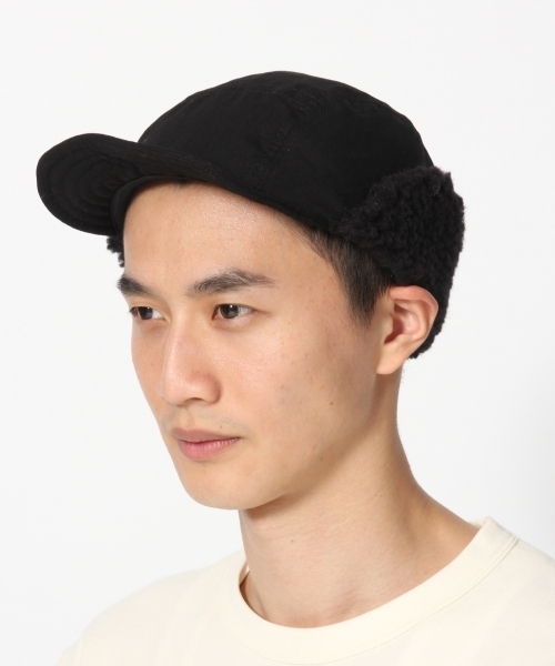 GLOBAL WORK(グローバルワーク)の「ボアキャップ/763678(キャップ・メンズ・ブラック/ベージュ・FREE)」の3枚目の写真