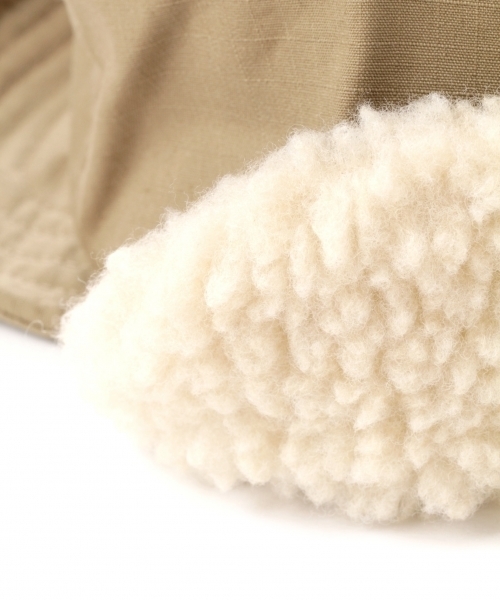 GLOBAL WORK(グローバルワーク)の「ボアキャップ/763678(キャップ・メンズ・ブラック/ベージュ・FREE)」の10枚目の写真