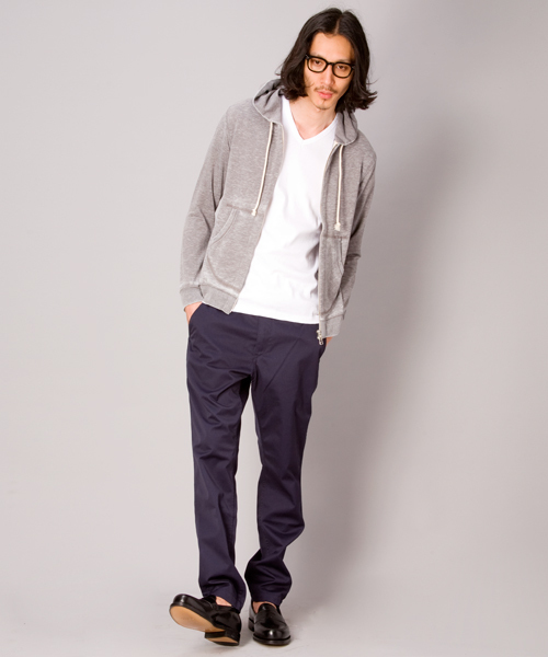 BEAUTY&YOUTH UNITED ARROWS（ビューティーアンドユースユナイテッドアローズ）の「BY ∴ チノ ノープリーツ テーパードパンツ◇§（チノパンツ・メンズ・ブラック/グレー/ブラウン/ベージュ/ターコイズブルー/ネイビー・SMALL/MEDIUM/LARGE/X-LARGE）」の17枚目の写真