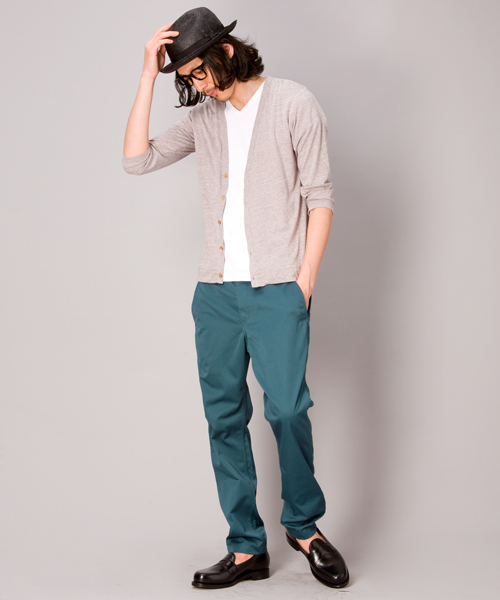 BEAUTY&YOUTH UNITED ARROWS（ビューティーアンドユースユナイテッドアローズ）の「BY ∴ チノ ノープリーツ テーパードパンツ◇§（チノパンツ・メンズ・ブラック/グレー/ブラウン/ベージュ/ターコイズブルー/ネイビー・SMALL/MEDIUM/LARGE/X-LARGE）」の18枚目の写真