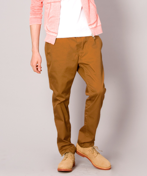 BEAUTY&YOUTH UNITED ARROWS（ビューティーアンドユースユナイテッドアローズ）の「BY ∴ チノ ノープリーツ テーパードパンツ◇§（チノパンツ・メンズ・ブラック/グレー/ブラウン/ベージュ/ターコイズブルー/ネイビー・SMALL/MEDIUM/LARGE/X-LARGE）」の9枚目の写真