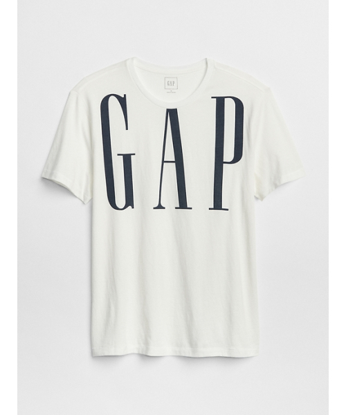 GAP(ギャップ)の「ロゴ半袖Tシャツ(Tシャツ/カットソー・メンズ・ダークインディゴブルー/オフホワイト・XS/L/XL/S/M)」の2枚目の写真