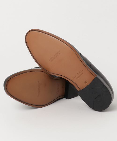 REGAL（リーガル）の「REGAL / リーガル ローファー（ローファー・メンズ・ブラック・25.5cm/25cm/26.5cm/26cm/27cm）」の3枚目の写真