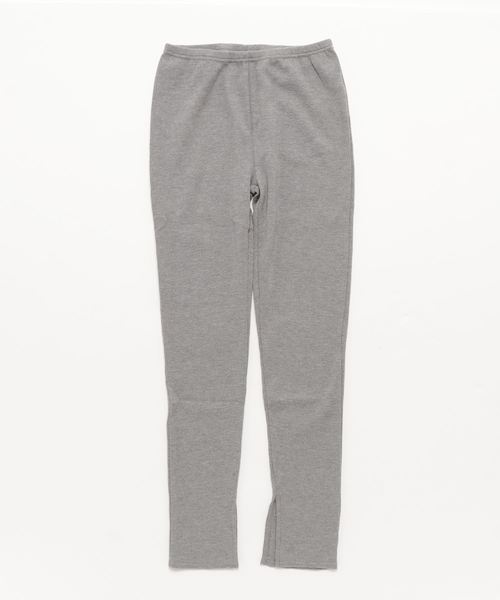 Bou Jeloud（ブージュルード）の「≪2018AW新作≫【ＷＥＢ限定】オールシーズン使える◇ワッフルスリットレギンス（レギンス/スパッツ・レディース・ブラック/杢グレー・FREE）」の10枚目の写真