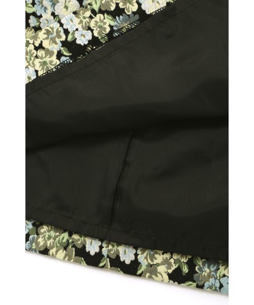 NATURAL BEAUTY BASIC（ナチュラルビューティーベーシック）の「【雑誌掲載】フラワージャガードスカート（スカート・レディース・ブラック系その他/ベージュ系その他・X-SMALL/SMALL/MEDIUM）」の9枚目の写真