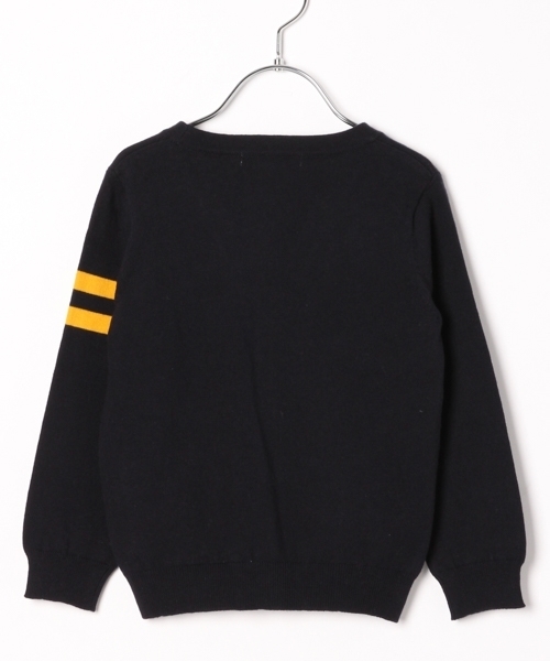 GLOBAL WORK（グローバルワーク）の「【キッズ】アラエルソデラインニットカーディガン/801407（カーディガン/ボレロ・キッズ・ネイビー/グレー/ボルドー・SMALL/MEDIUM/LARGE/X-LARGE/XX-LARGE）」の7枚目の写真