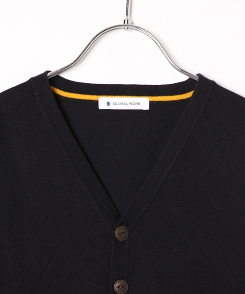 GLOBAL WORK（グローバルワーク）の「【キッズ】アラエルソデラインニットカーディガン/801407（カーディガン/ボレロ・キッズ・ネイビー/グレー/ボルドー・SMALL/MEDIUM/LARGE/X-LARGE/XX-LARGE）」の8枚目の写真