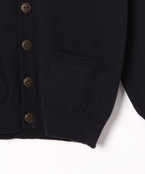 GLOBAL WORK（グローバルワーク）の「【キッズ】アラエルソデラインニットカーディガン/801407（カーディガン/ボレロ・キッズ・ネイビー/グレー/ボルドー・SMALL/MEDIUM/LARGE/X-LARGE/XX-LARGE）」の4枚目の写真