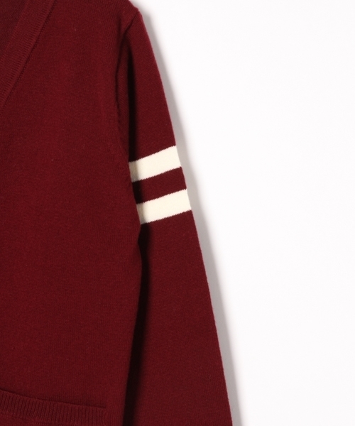 GLOBAL WORK（グローバルワーク）の「【キッズ】アラエルソデラインニットカーディガン/801407（カーディガン/ボレロ・キッズ・ネイビー/グレー/ボルドー・SMALL/MEDIUM/LARGE/X-LARGE/XX-LARGE）」の6枚目の写真
