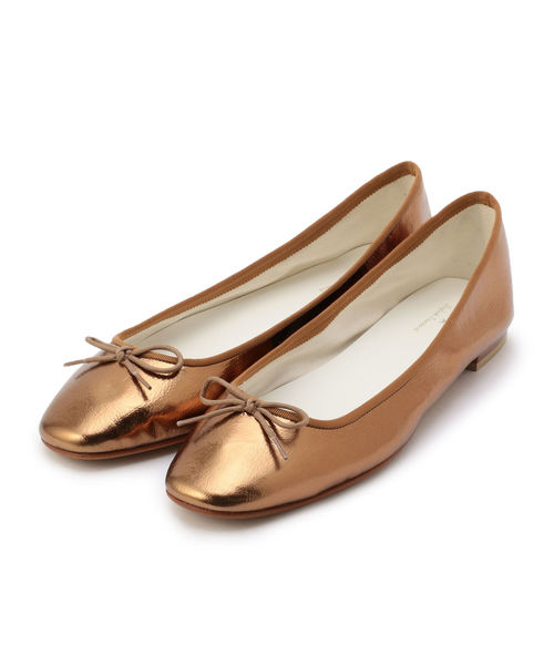 SHIPS（シップス）の「メタリックバレエシューズ（バレエシューズ・レディース・ブラック/ブラウン/シルバー/ゴールド・40/35/45/30/25/50/20）」の3枚目の写真