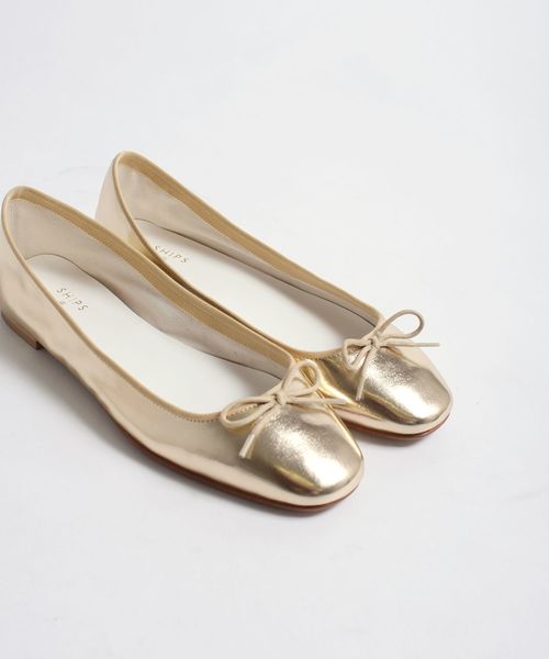 SHIPS（シップス）の「メタリックバレエシューズ（バレエシューズ・レディース・ブラック/ブラウン/シルバー/ゴールド・40/35/45/30/25/50/20）」の11枚目の写真