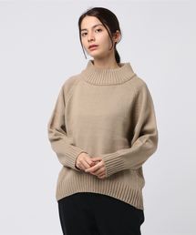 one way | 立ち襟BIGニット(ニット/セーター)