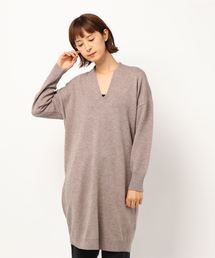 AMERICAN HOLIC | ・抜け衿ニットチュニック(チュニック)