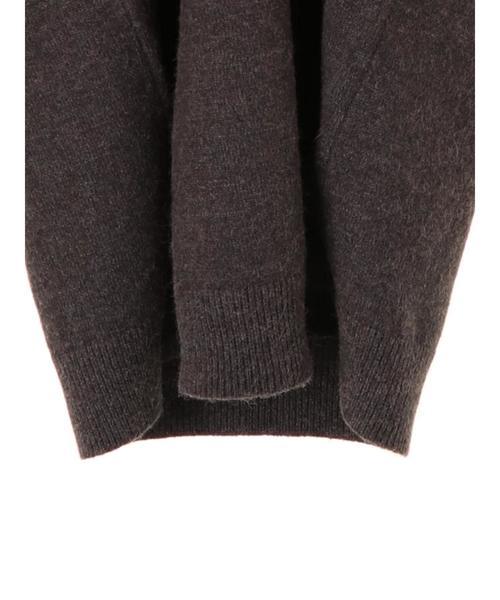 AMERICAN HOLIC(アメリカンホリック)の「・抜け衿ニットチュニック *(チュニック・レディース・チャコールグレー/ブラック/ベージュ/グリーン・FREE)」の12枚目の写真