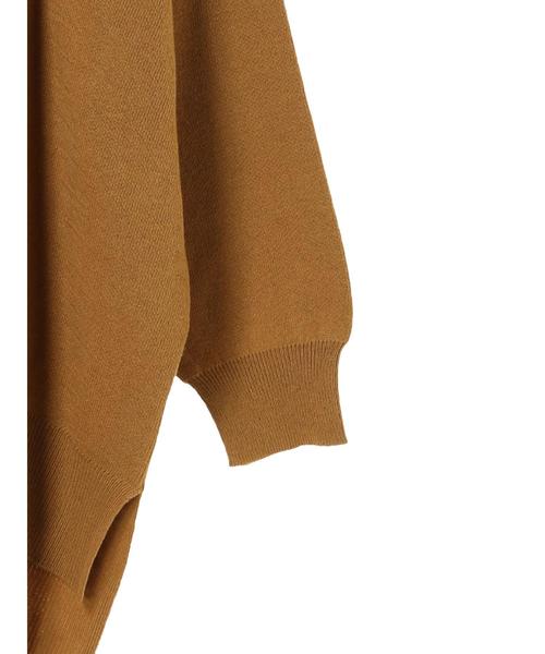 AMERICAN HOLIC(アメリカンホリック)の「・接結BASIC Vネックプルオーバー*(ニット/セーター・レディース・カーキ/オフホワイト/レッド系その他5/キャメル/ブラウン/ブルー/ブラック/ネイビー・FREE)」の10枚目の写真