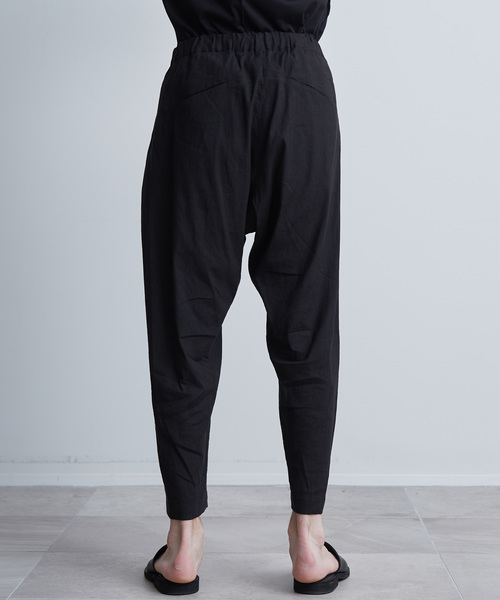 カールカナイ　エアリー　ガムストレッチ　ダマスク　パンツ　40 ブルー カールカナイ エアリー ガムストレッチ ダマスク パンツ 40 ブルー