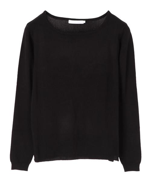 AMERICAN HOLIC(アメリカンホリック)の「ボートネックプルオーバー *(ニット/セーター・レディース・ブラック/ネイビー/オフホワイト/カーキ/杢グレー/その他7/ホワイト系その他4/ブルー系その他2・M/L)」の15枚目の写真