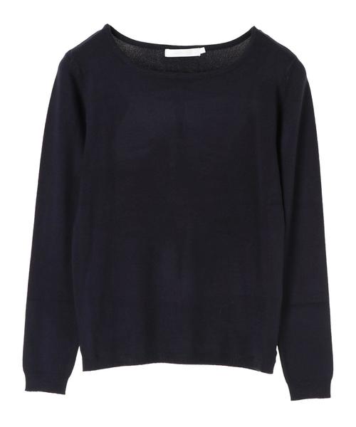 AMERICAN HOLIC(アメリカンホリック)の「ボートネックプルオーバー *(ニット/セーター・レディース・ブラック/ネイビー/オフホワイト/カーキ/杢グレー/その他7/ホワイト系その他4/ブルー系その他2・M/L)」の21枚目の写真