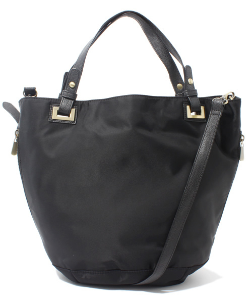 BEAUTY&YOUTH UNITED ARROWS（ビューティーアンドユースユナイテッドアローズ）の「BYSF ナイロン2WAYショルダー/トートバッグ◆（トートバッグ・レディース・ブラック/オリーブ/その他1/ネイビー/ダークグリーン/ブラウン・フリー）」の2枚目の写真