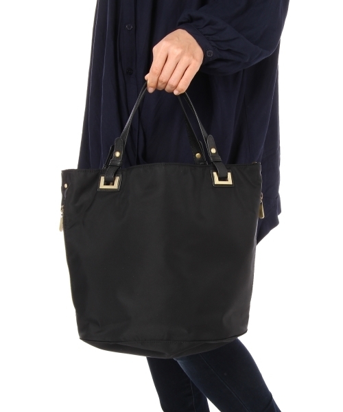 BEAUTY&YOUTH UNITED ARROWS（ビューティーアンドユースユナイテッドアローズ）の「BYSF ナイロン2WAYショルダー/トートバッグ◆（トートバッグ・レディース・ブラック/オリーブ/その他1/ネイビー/ダークグリーン/ブラウン・フリー）」の15枚目の写真