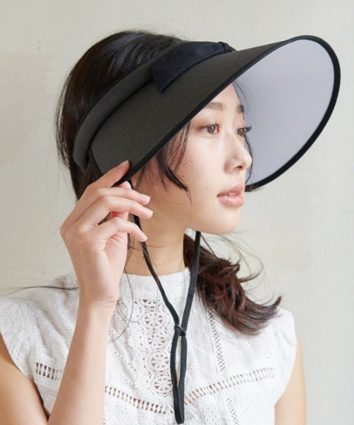 【新品未使用】モンクレール　サンバイザー NEW ERA ニューエラ サンバイザー レディース 日よけ 千鳥格子