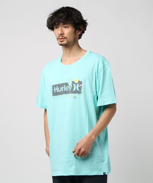 Hurley (ハーレー)の「M PUNKED & ONLY PREM TEE SS / ハーレー ロゴプリントTシャツ ユニセックス(Tシャツ/カットソー・メンズ・ブラック/ホワイト/グリーン・SMALL/MEDIUM/LARGE)」の1枚目の写真