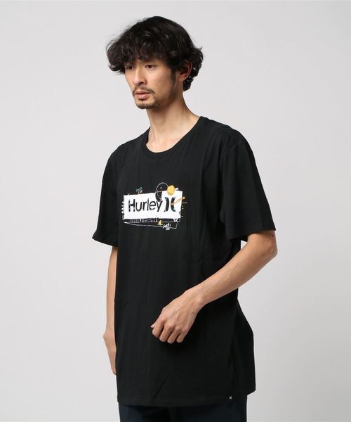 Hurley (ハーレー)の「M PUNKED & ONLY PREM TEE SS / ハーレー ロゴプリントTシャツ ユニセックス(Tシャツ/カットソー・メンズ・ブラック/ホワイト/グリーン・SMALL/MEDIUM/LARGE)」の3枚目の写真
