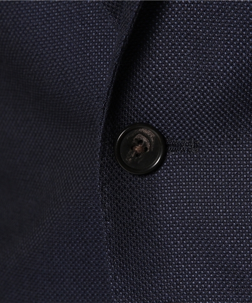 NANO universe（ナノユニバース）の「シングル2Bジャケット（テーラードジャケット・メンズ・ネイビー/ブラウン・48/44/46/50）」の10枚目の写真