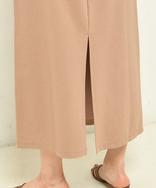 DouDou（ドゥドゥ）の「カットワンショルワンピース（ワンピース・レディース・ベージュ/パープル/グリーン・FREE）」の10枚目の写真