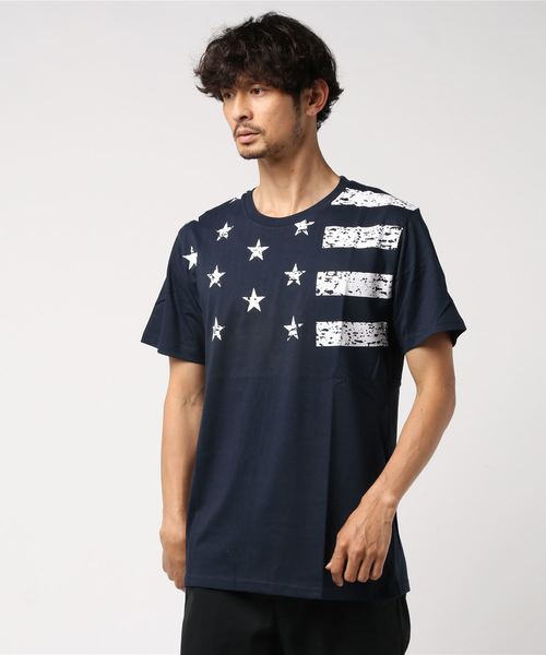 Blue Standard （ブルースタンダード）の「【BLUE STANDARD】プリントＴシャツ　グラフィック（Tシャツ/カットソー・メンズ・ホワイト/ブラック/ネイビー/グレー/その他1/ホワイト系その他/その他2・MEDIUM/LARGE/X-LARGE）」の5枚目の写真