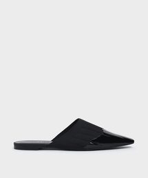 ニット ポインテッドトゥミュール / Knitted Pointed Toe Mules