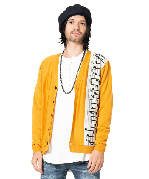 glamb（グラム）の「Stefan cardigan / ステファンカーディガン（カーディガン/ボレロ・メンズ・ブラック/マスタード/レッド・0/1/2/3/4）」の11枚目の写真