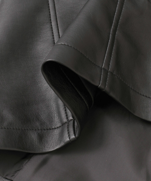 URBAN RESEARCH Sonny Label(アーバンリサーチサニーレーベル)の「シングルライダースジャケット(ライダースジャケット・メンズ・ブラック・マルチサイズ)」の7枚目の写真