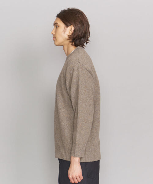 BEAUTY&YOUTH UNITED ARROWS(ビューティーアンドユースユナイテッドアローズ)の「<ROBERT MACKIE> S/KNIT/ニット(ニット/セーター・メンズ・ブラウン/オレンジ系その他/ライトグレー・LARGE/MEDIUM)」の19枚目の写真