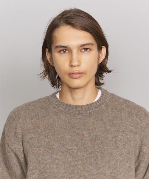 BEAUTY&YOUTH UNITED ARROWS(ビューティーアンドユースユナイテッドアローズ)の「<ROBERT MACKIE> S/KNIT/ニット(ニット/セーター・メンズ・ブラウン/オレンジ系その他/ライトグレー・LARGE/MEDIUM)」の17枚目の写真