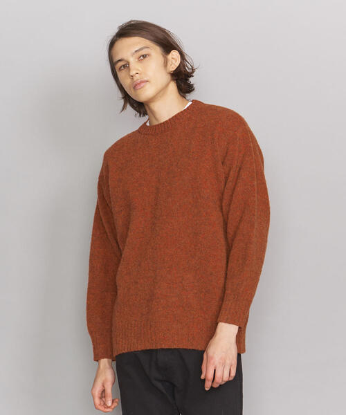 BEAUTY&YOUTH UNITED ARROWS(ビューティーアンドユースユナイテッドアローズ)の「<ROBERT MACKIE> S/KNIT/ニット(ニット/セーター・メンズ・ブラウン/オレンジ系その他/ライトグレー・LARGE/MEDIUM)」の5枚目の写真